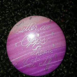 Its better an "opps" then a what if